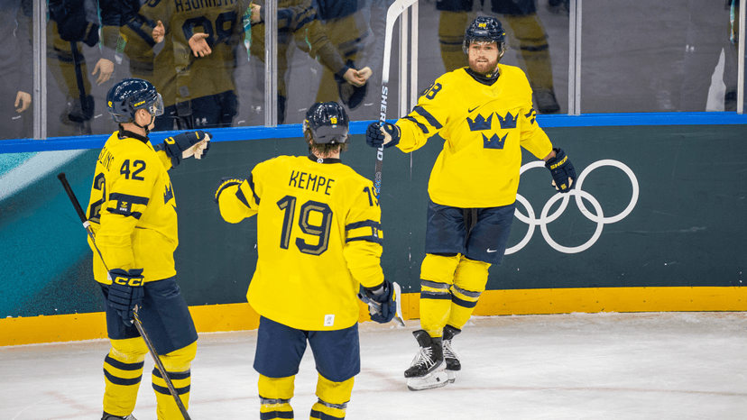 Sweden Dominates Italy in Olympic Hockey Opener