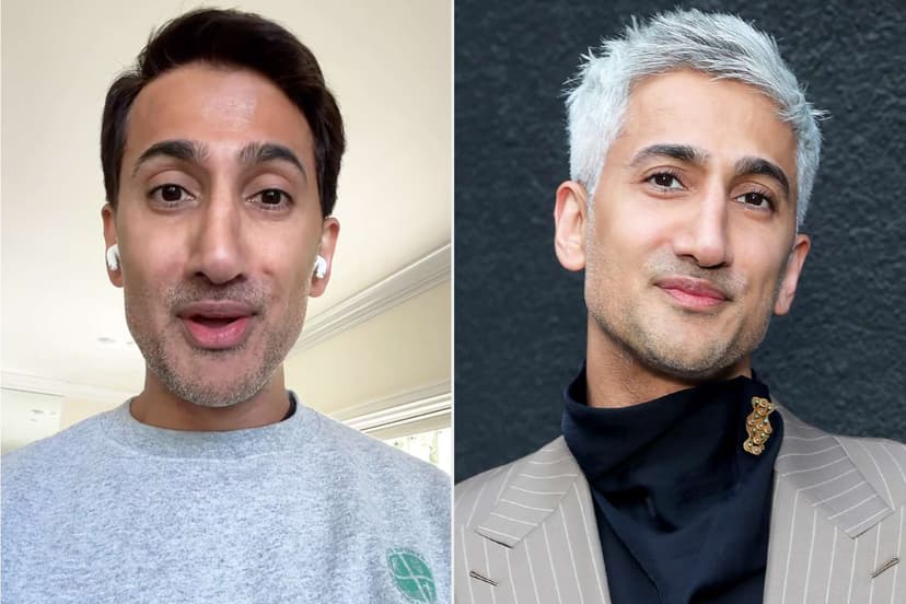 Tan France Dyes Hair Dark for Surprise Role