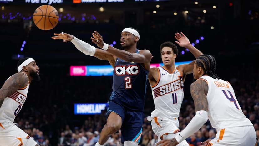Suns Stumble as Thunder Take 2-0 Lead