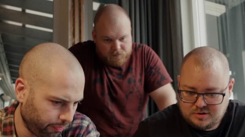 Trans Dad Carries Baby with Gay Partners