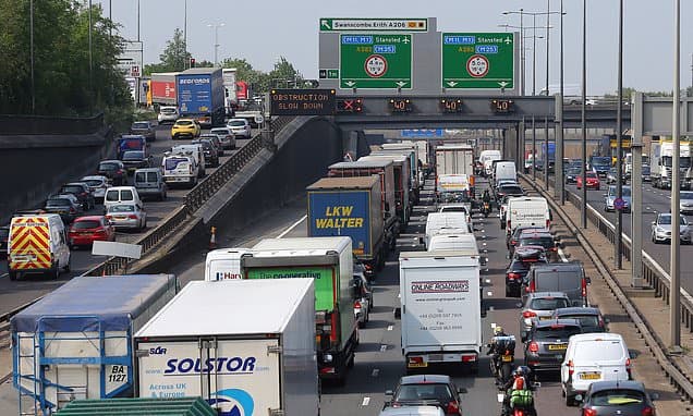UK Motorways Now Slower Than Cycling?