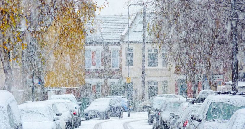 UK Braces for Snow Blast: Wintry Showers and Gales Ahead