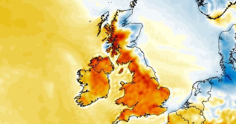 UK heatwave: 22C highs expected next week!