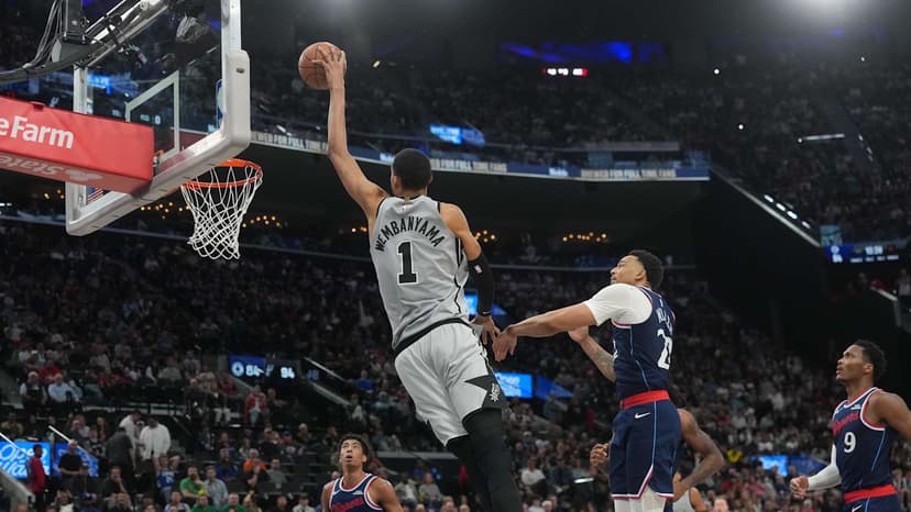 Wemby Out, Clippers Eye Crucial Win Over Spurs