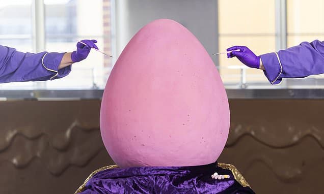 Cadbury Unveils Giant Mini Egg!