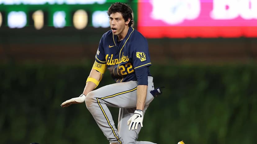 Yelich Returns to Brewers Lineup for Cubs Finale