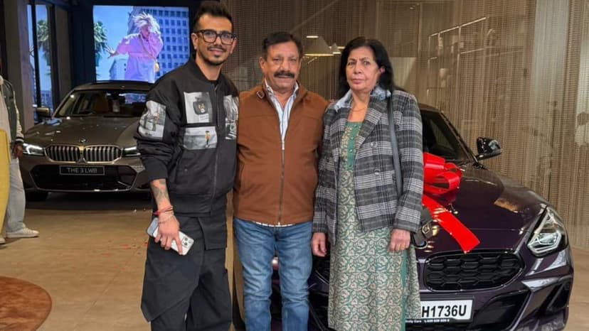 Chahal Drives Home Dream BMW Z4 M40i