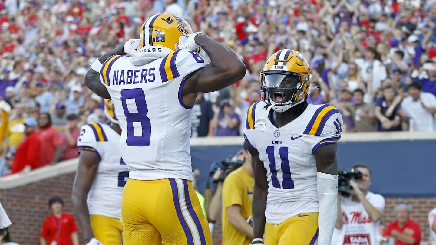 Rookie Rivals: LSU Duo Dominate NFL Airwaves