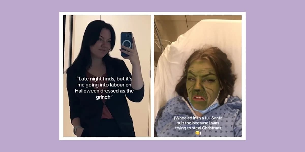 Grinch-Costumed Mom Delivers Baby in ER on Halloween
