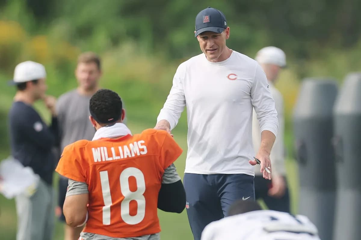 Rookie Receiver's Misstep Draws Bears Coach's Ire