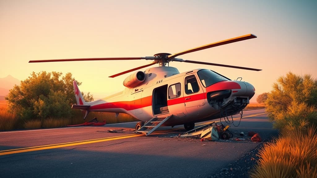 Three Killed in Isle of Wight Helicopter Crash, Survivor Airlifted