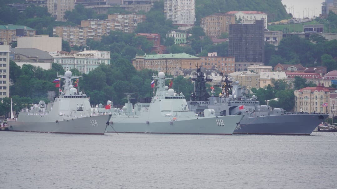 Chinese and Russian Navies Commence Joint Maritime Exercises Near Vladivostok