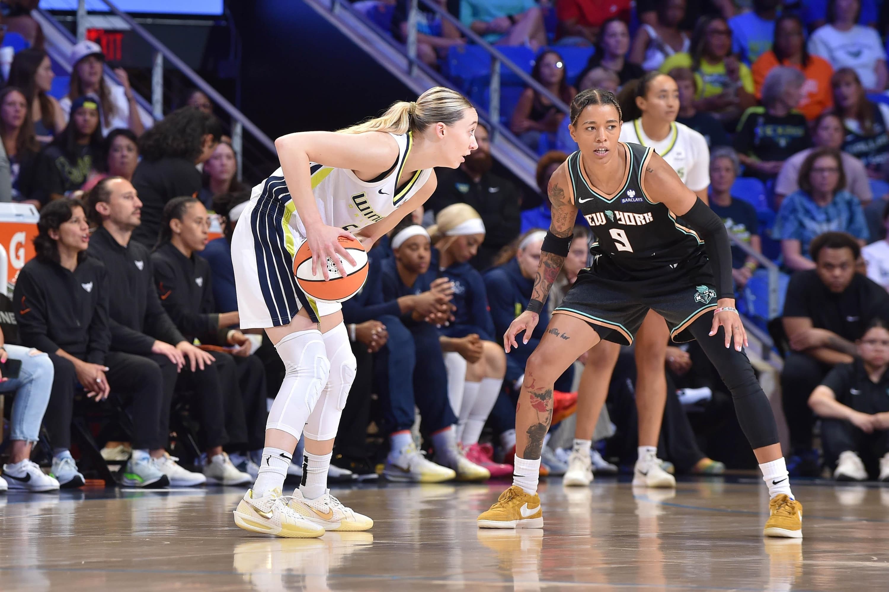 Wings Soar Over Liberty in Dominant First Half Victory