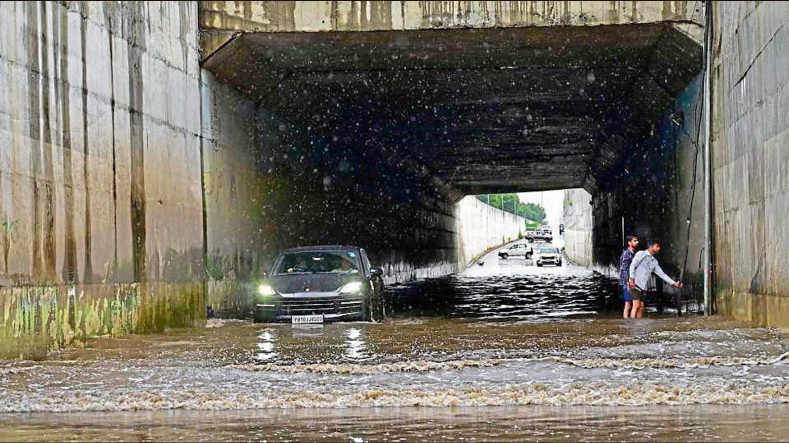 Ludhiana Underpasses Fail to Drain Monsoon Floods, Frustrating Commuters