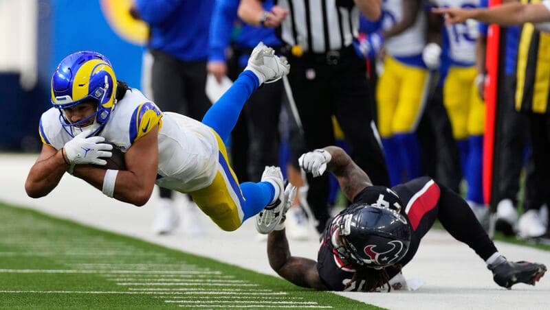 Rams Receiver Nacua Shakes Off Brutal Hit, Leads Team to Victory