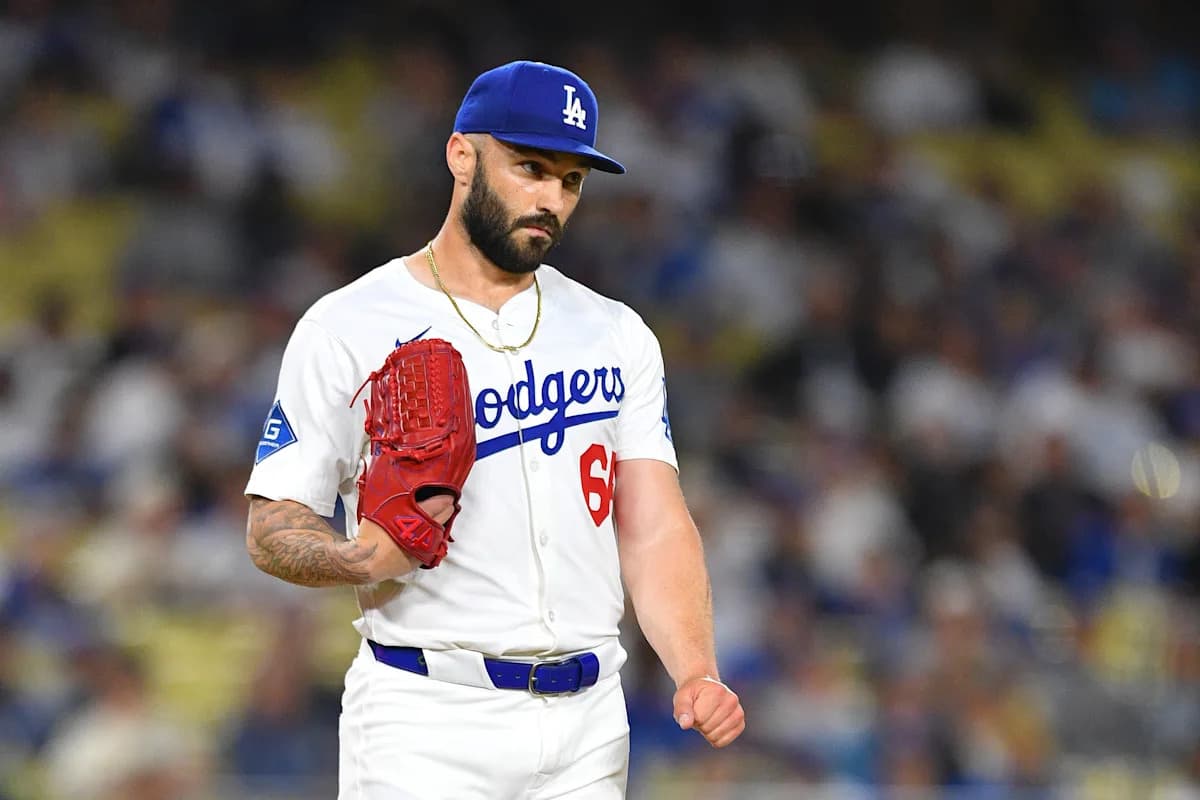 Dodgers' $72M Reliever Tanner Scott Sidelined by Elbow Injury