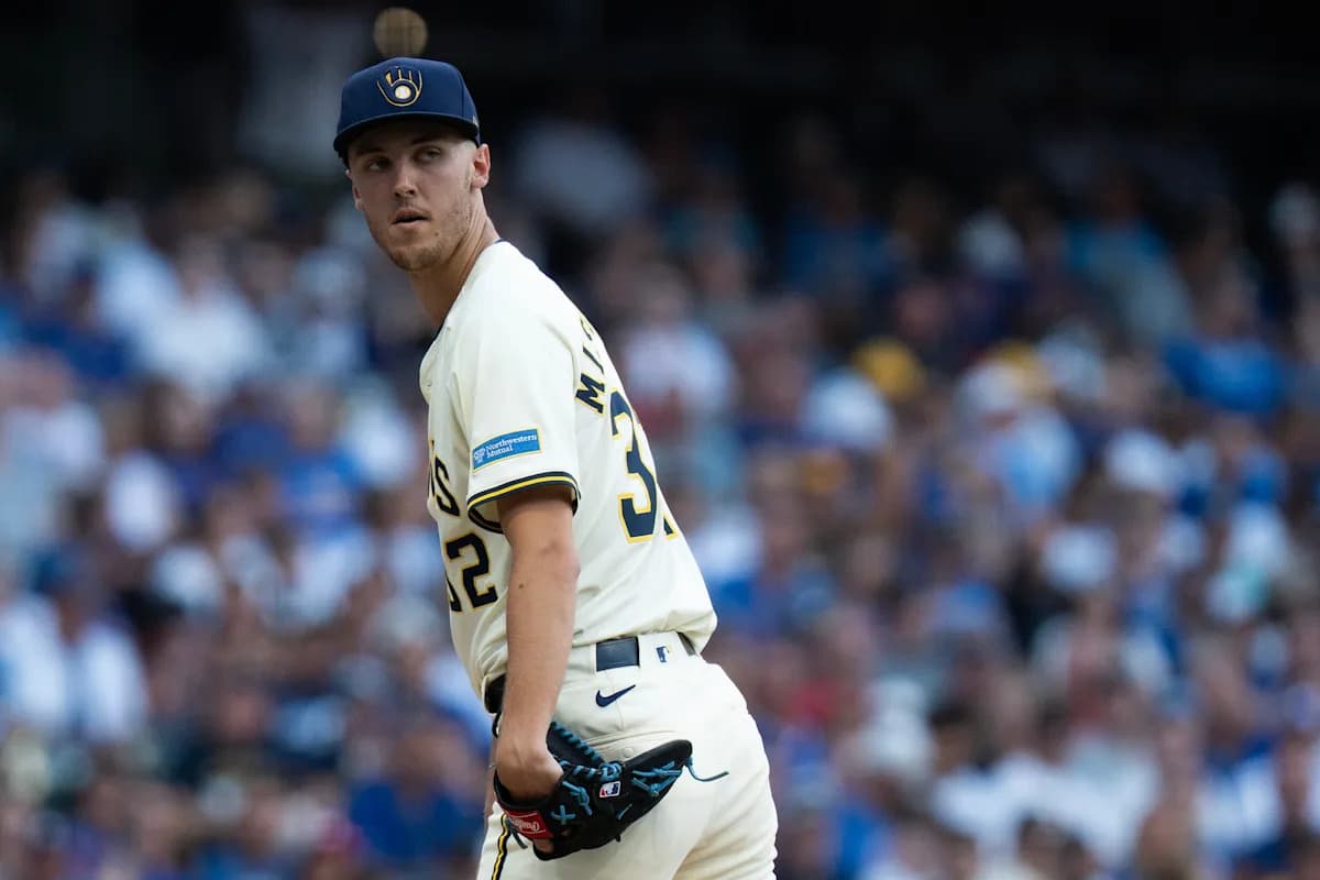 Brewers Rookie Misiorowski Chases Franchise Winning Streak in Comeback