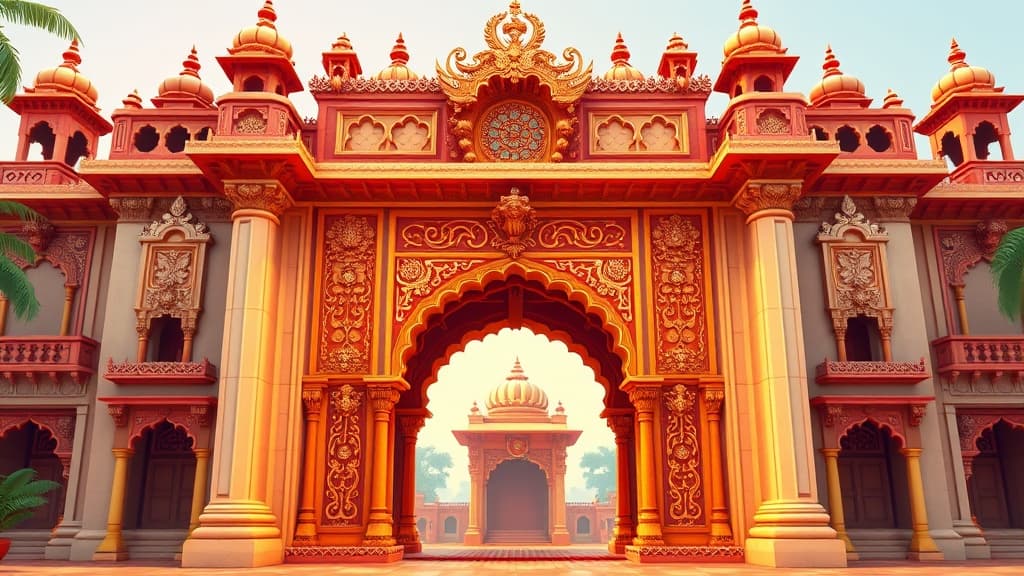 Ayodhya's Tilak Pravesh Dwar: A Majestic Spiritual Gateway Nears Completion