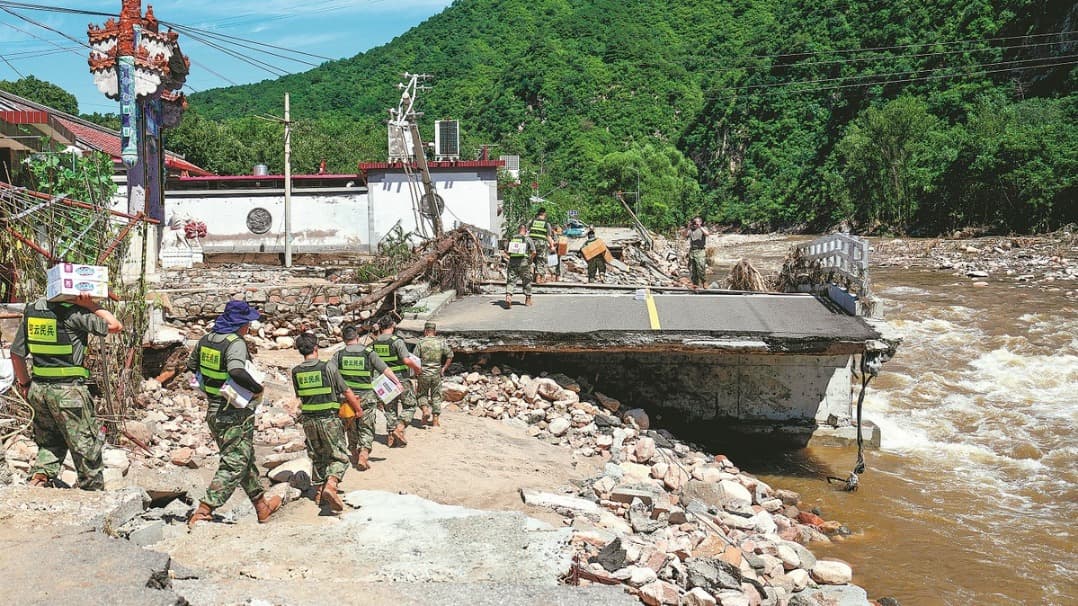 Disaster Response Efforts Intensify Across Northern China After Heavy Rains