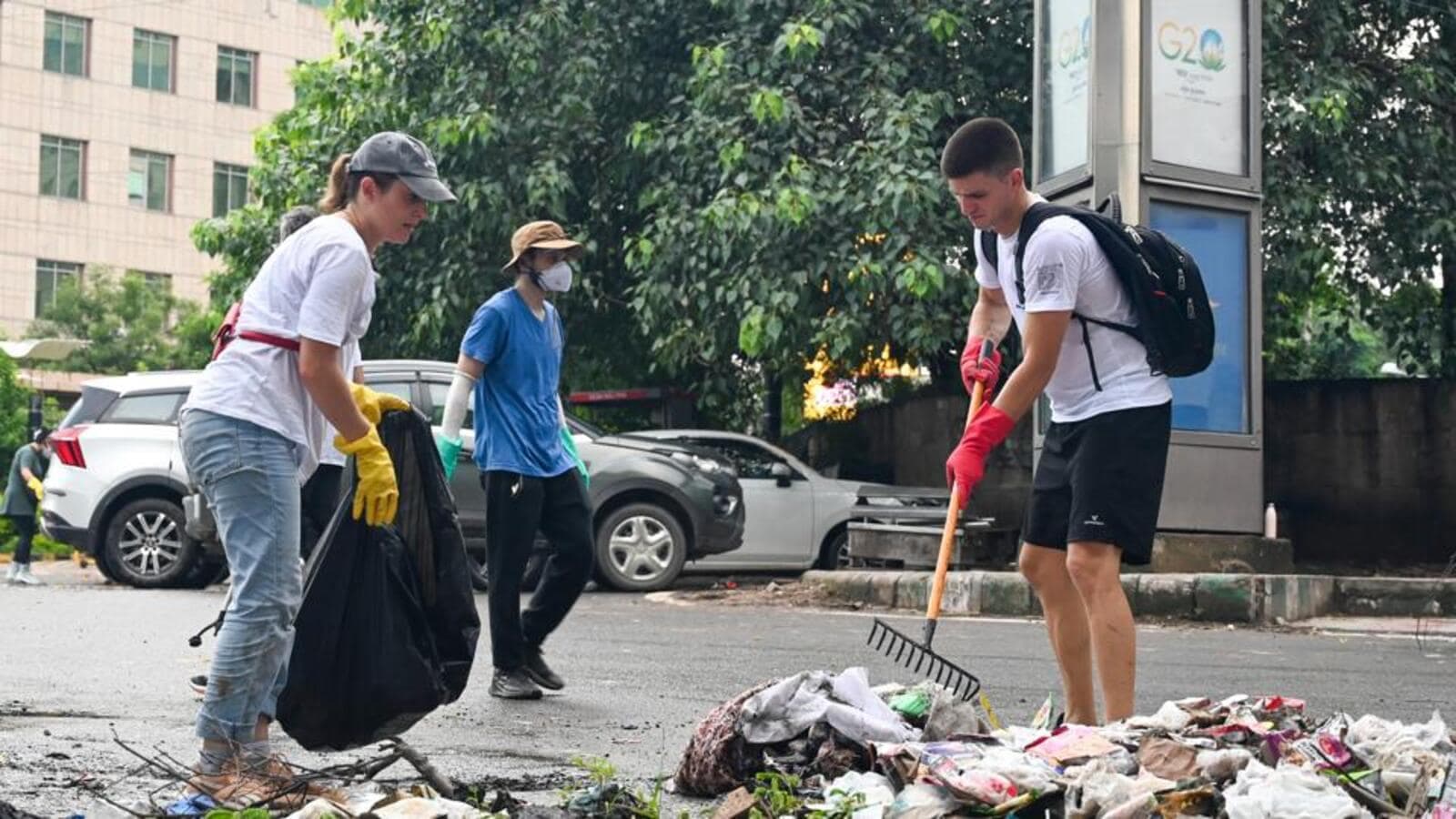 Gurugram Residents Unite for Citywide Cleanup: Expats and Locals Lead Charge for Cleaner Streets