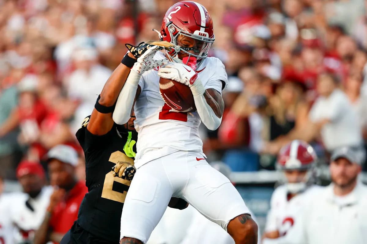 Alabama's Loaded Receiving Corps Poised to Dominate in 2024