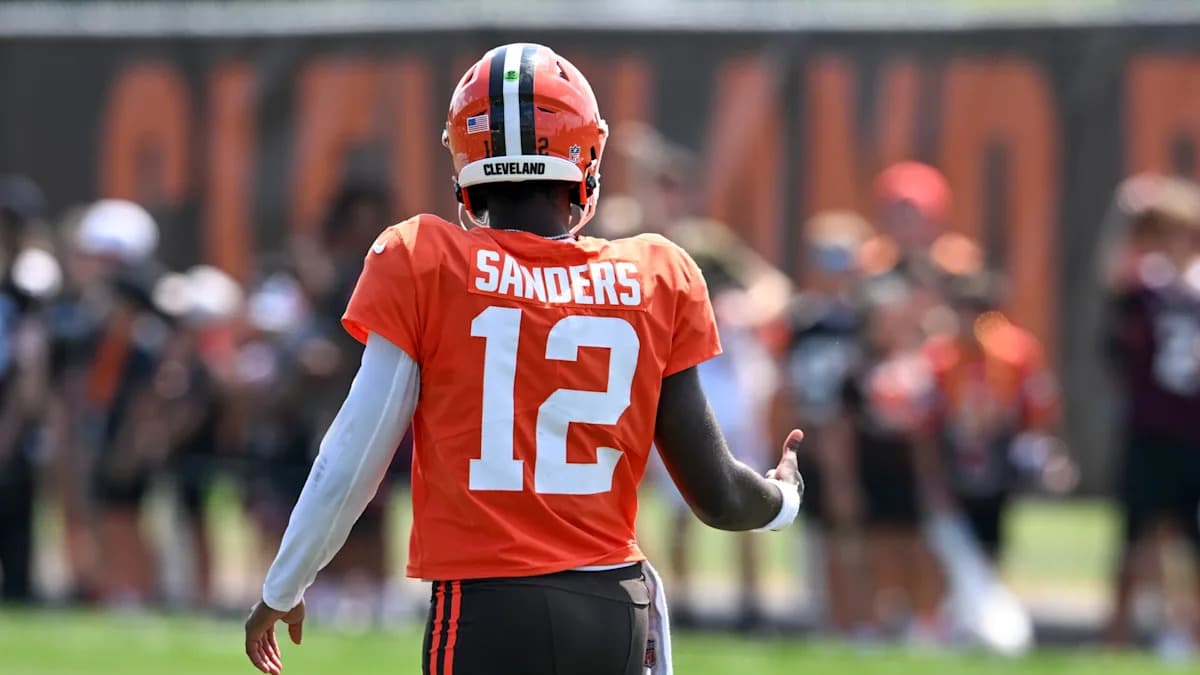 Rookie QB Shedeur Sanders Battles Through Arm Soreness, Rejoins Browns Practice