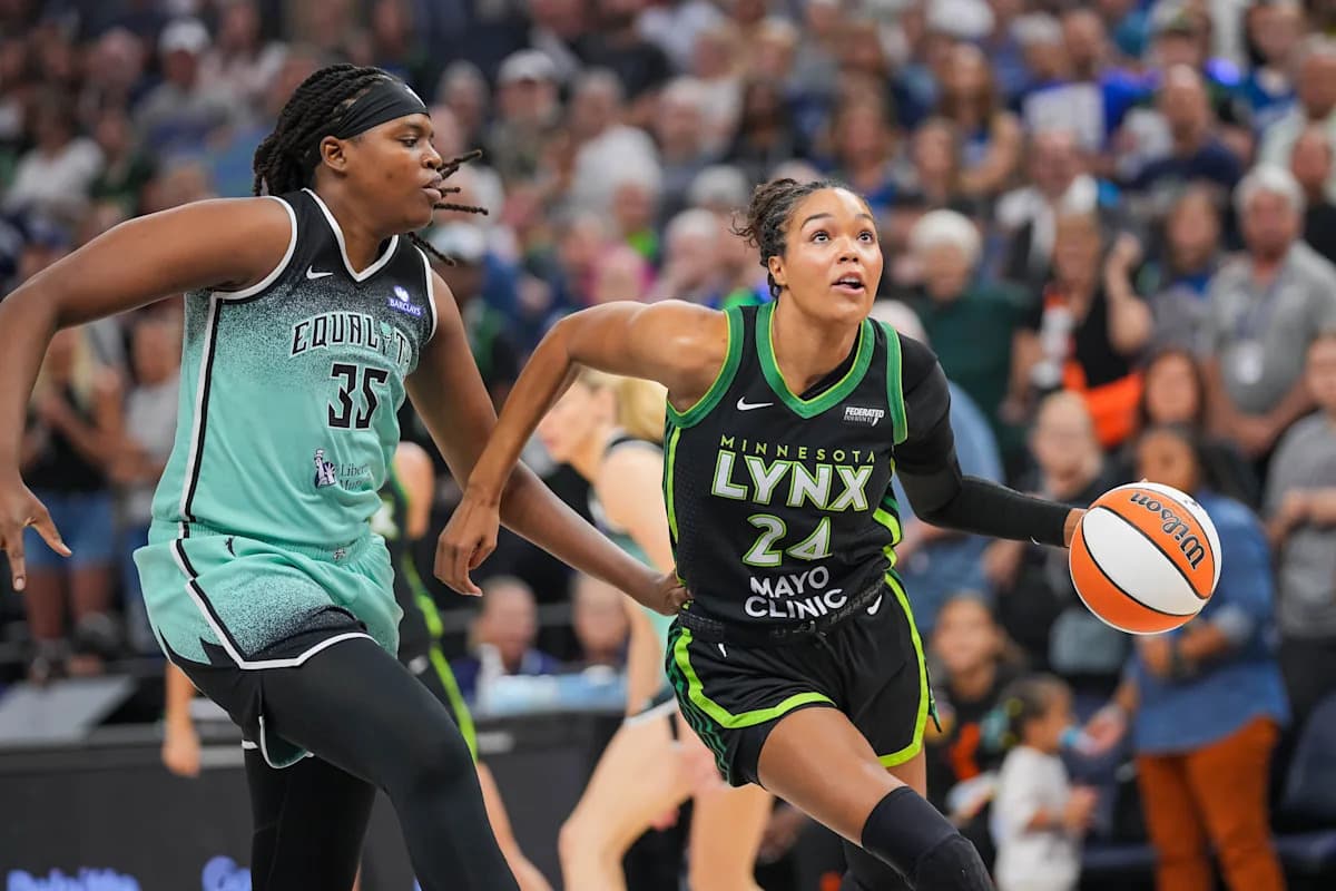 Shorthanded Liberty Compete Valiantly in WNBA Finals Rematch