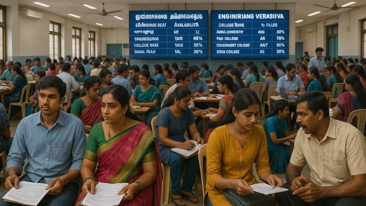 Tamil Nadu Engineering Admissions Soar to 10-Year High Amid IT Sector Uncertainty
