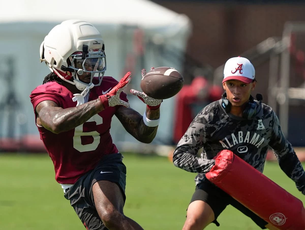 Alabama's Elite Defensive Backs Challenge Top Receivers in Intense Practices