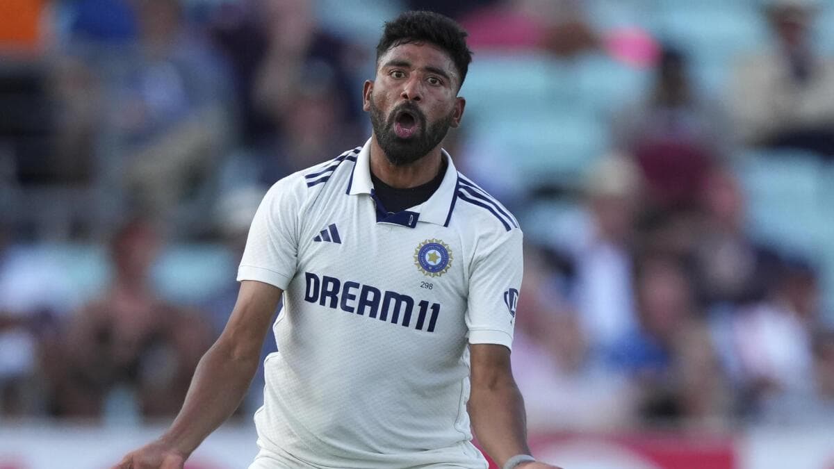 Siraj Chases Tongue for Top Wicket-Taker in England-India Test Series