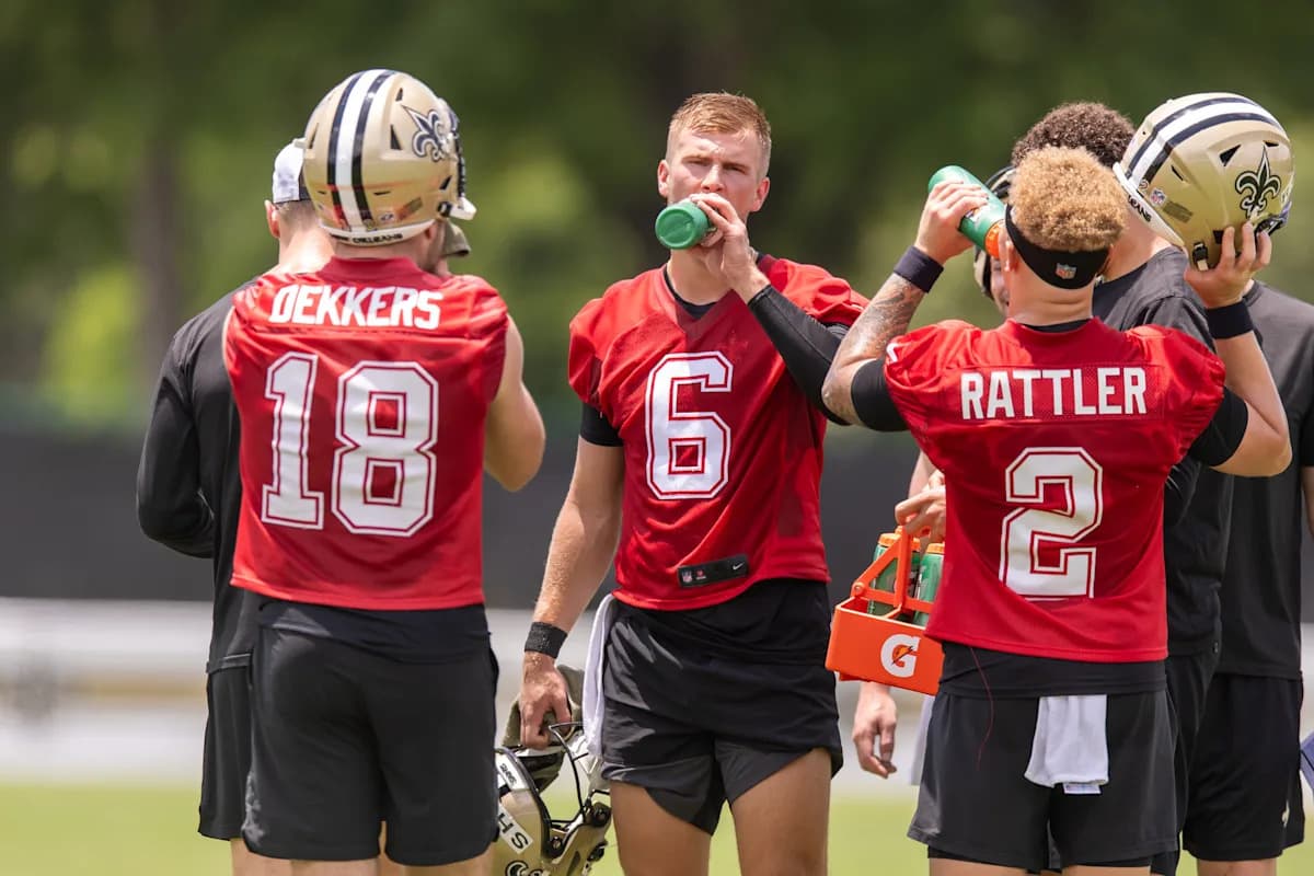 Saints' QB Battle Intensifies as Shough and Rattler Compete for Starter Role