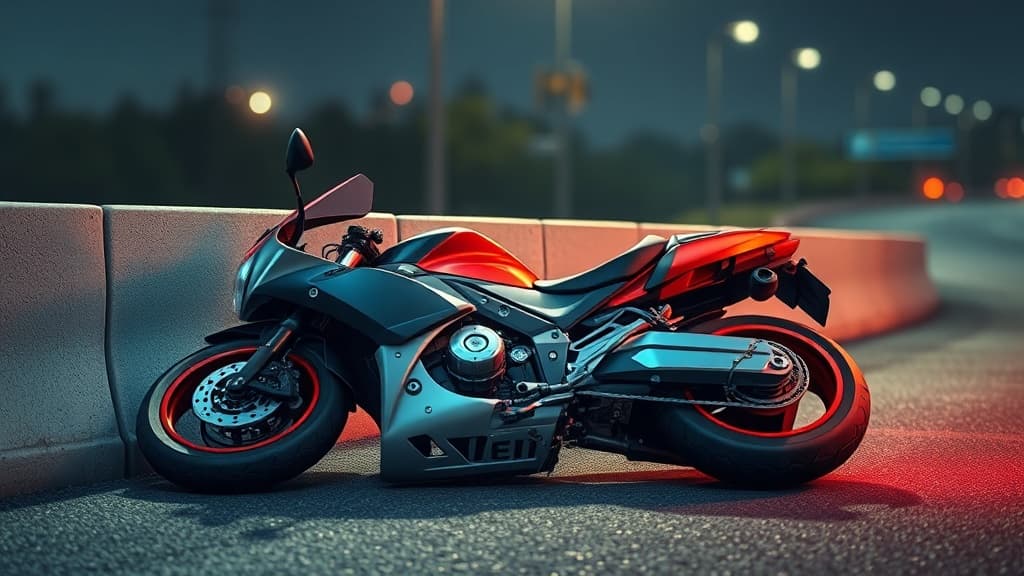 Speeding Biker Under Influence Causes Deadly Flyover Accident