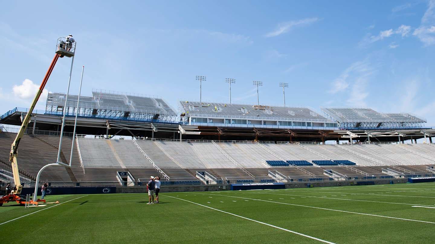Beaver Stadium's $700M Renovation Brings Temporary Seating and Premium Upgrades for 2025