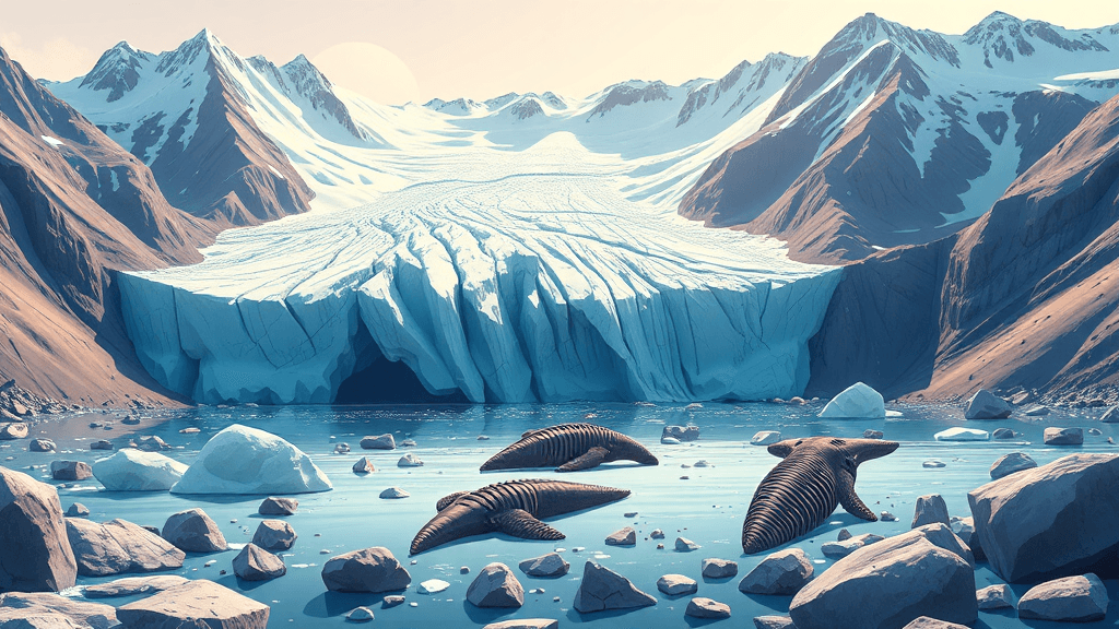 Melting Glaciers Reveal Whale Fossils in Franz Josef Land