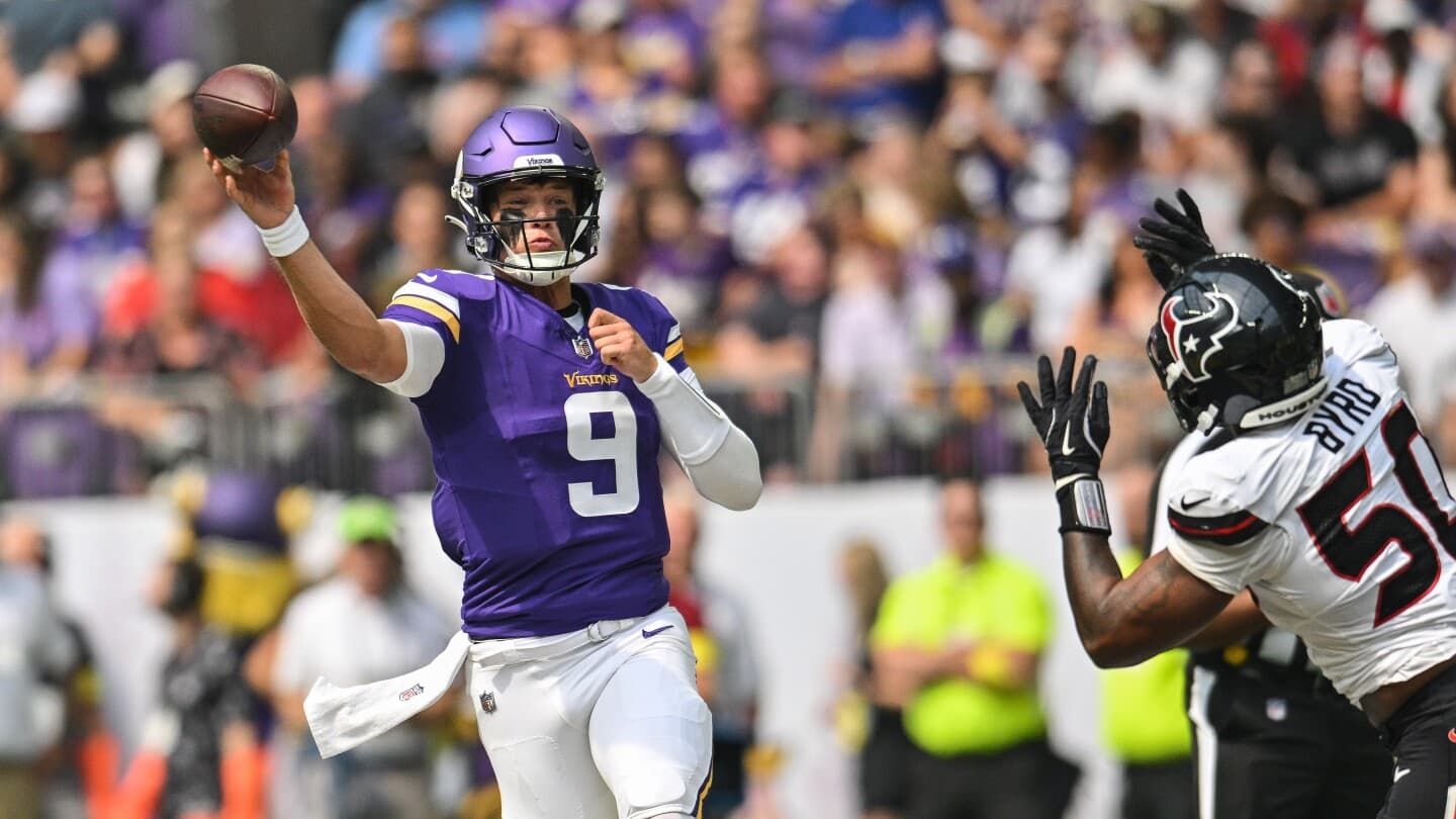 Vikings QB J.J. McCarthy Touts Pinpoint Passing Accuracy for 2024