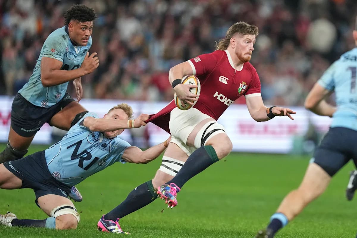 Scottish Trio Join British and Irish Lions Ahead of Series Decider