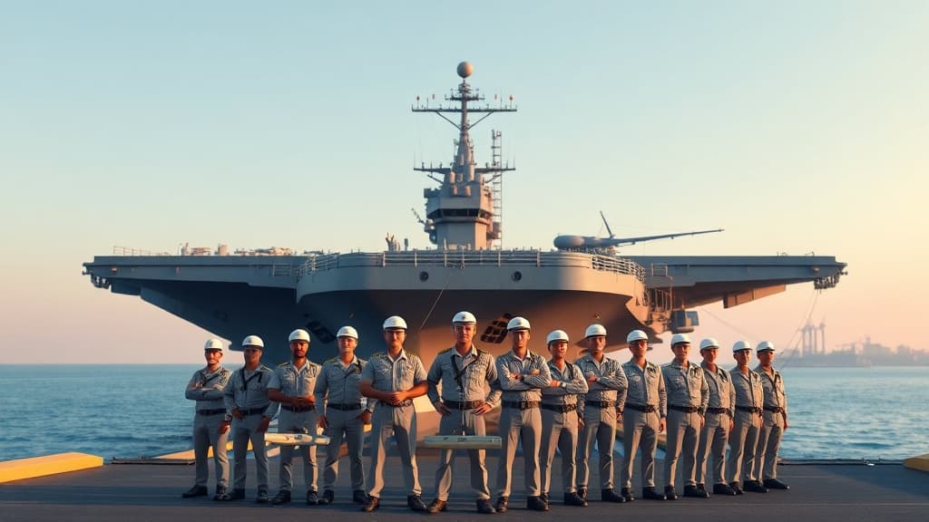 Royal Navy Aircraft Carrier Makes Historic Tokyo Port Call