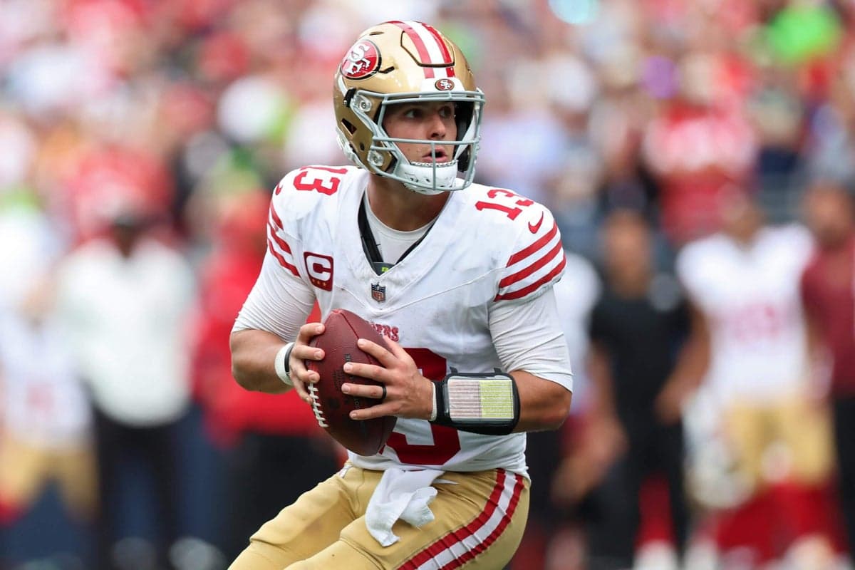 49ers QB Brock Purdy Battles Injuries Ahead of Saints Clash