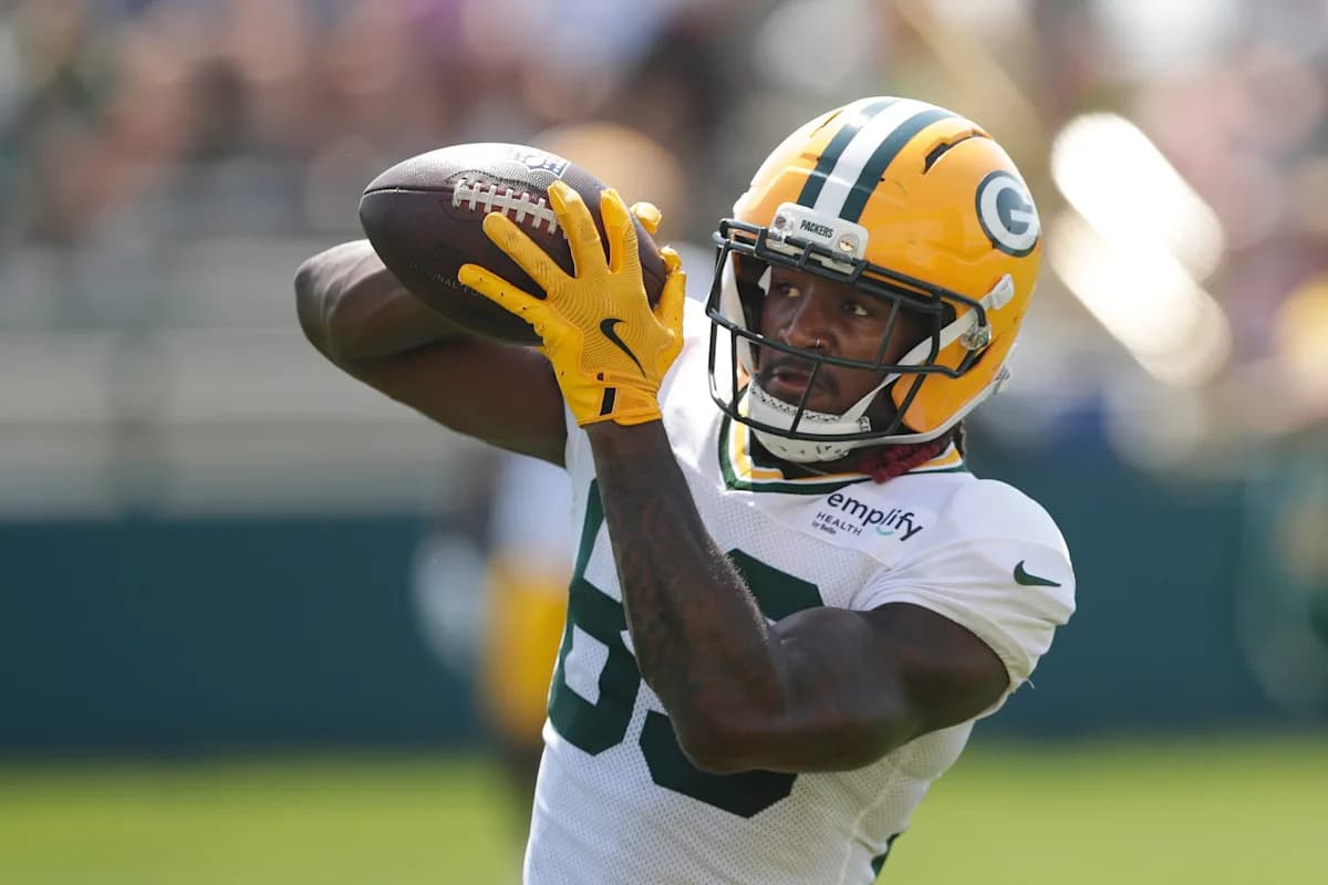 Packers Rookie Receiver Savion Williams Sidelined by Hamstring Injury