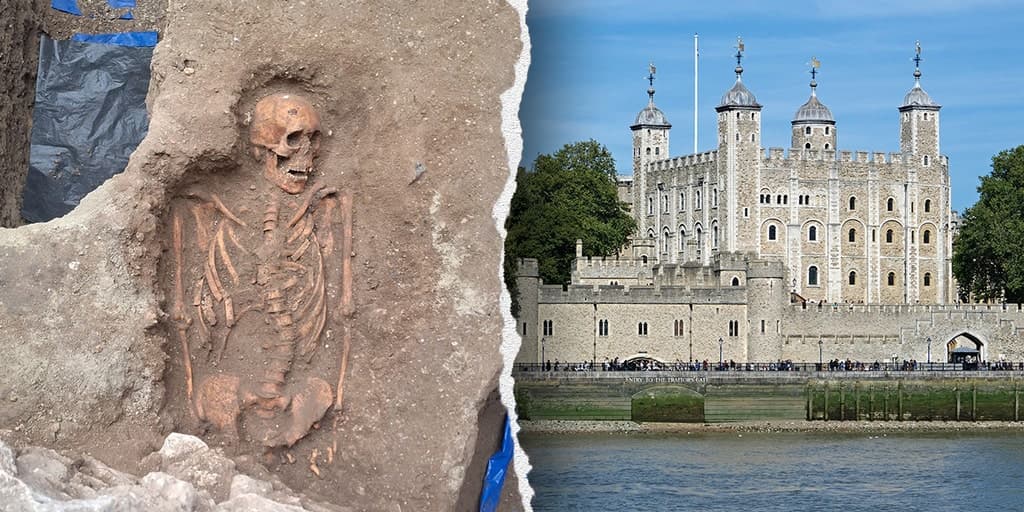 Archaeologists Uncover Possible Black Death Victims at Tower of London