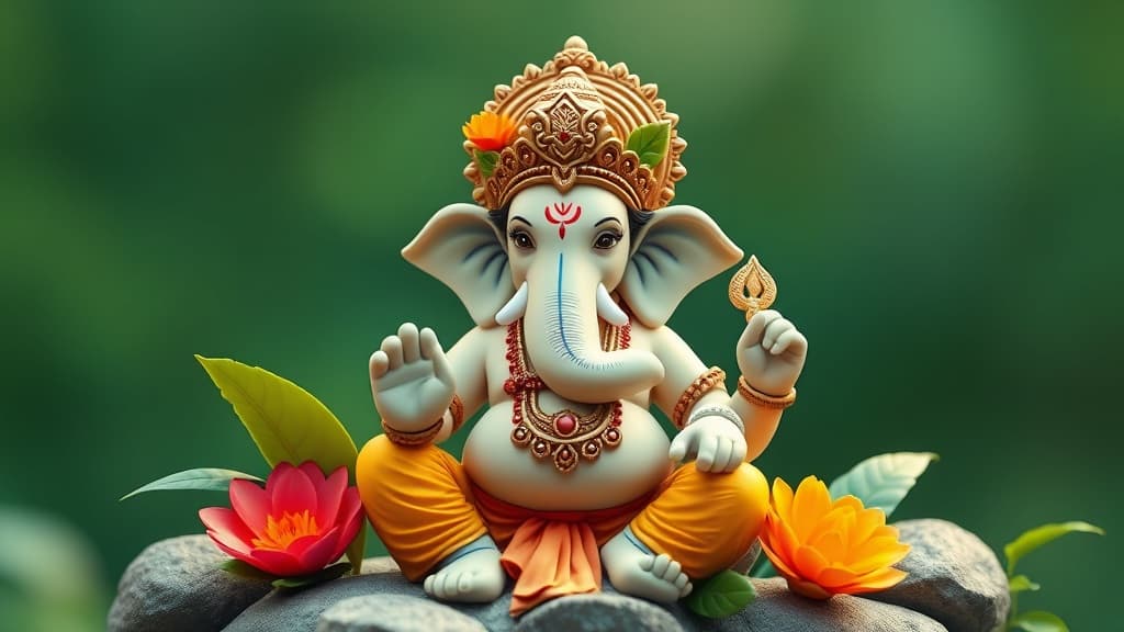 Actress Sonalee Kulkarni Honors 60-Year-Old Family Ganpati Tradition