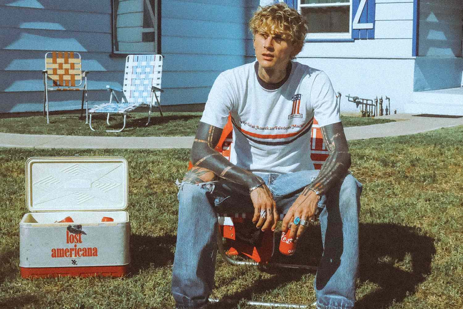 MGK Embraces Vulnerability and Expressive Artistry on 'Lost Americana'