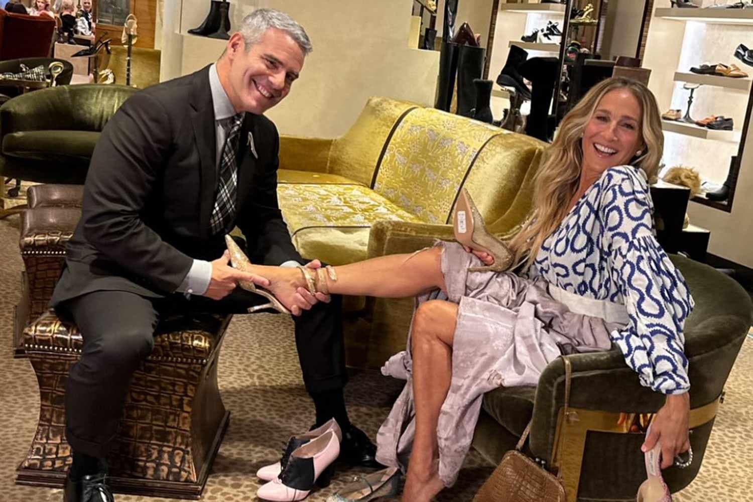 Sarah Jessica Parker and Andy Cohen Reunite for Iconic Sex and the City Role in And Just Like That...