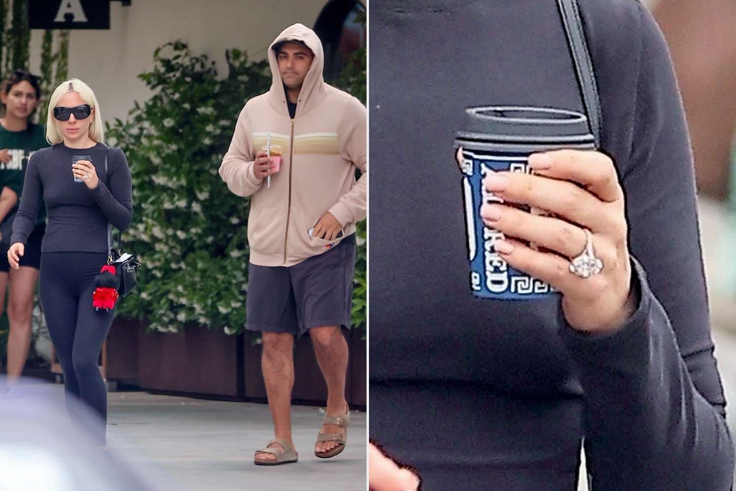 Lady Gaga Flaunts Dazzling $2M Engagement Ring in Malibu
