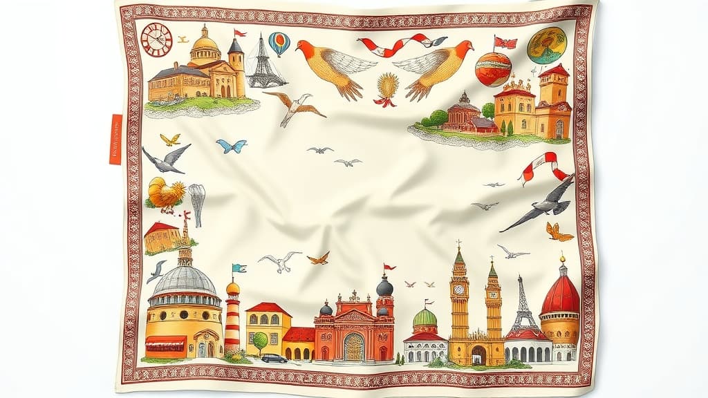 Downton Abbey Saga Concludes with Commemorative Silk Scarf