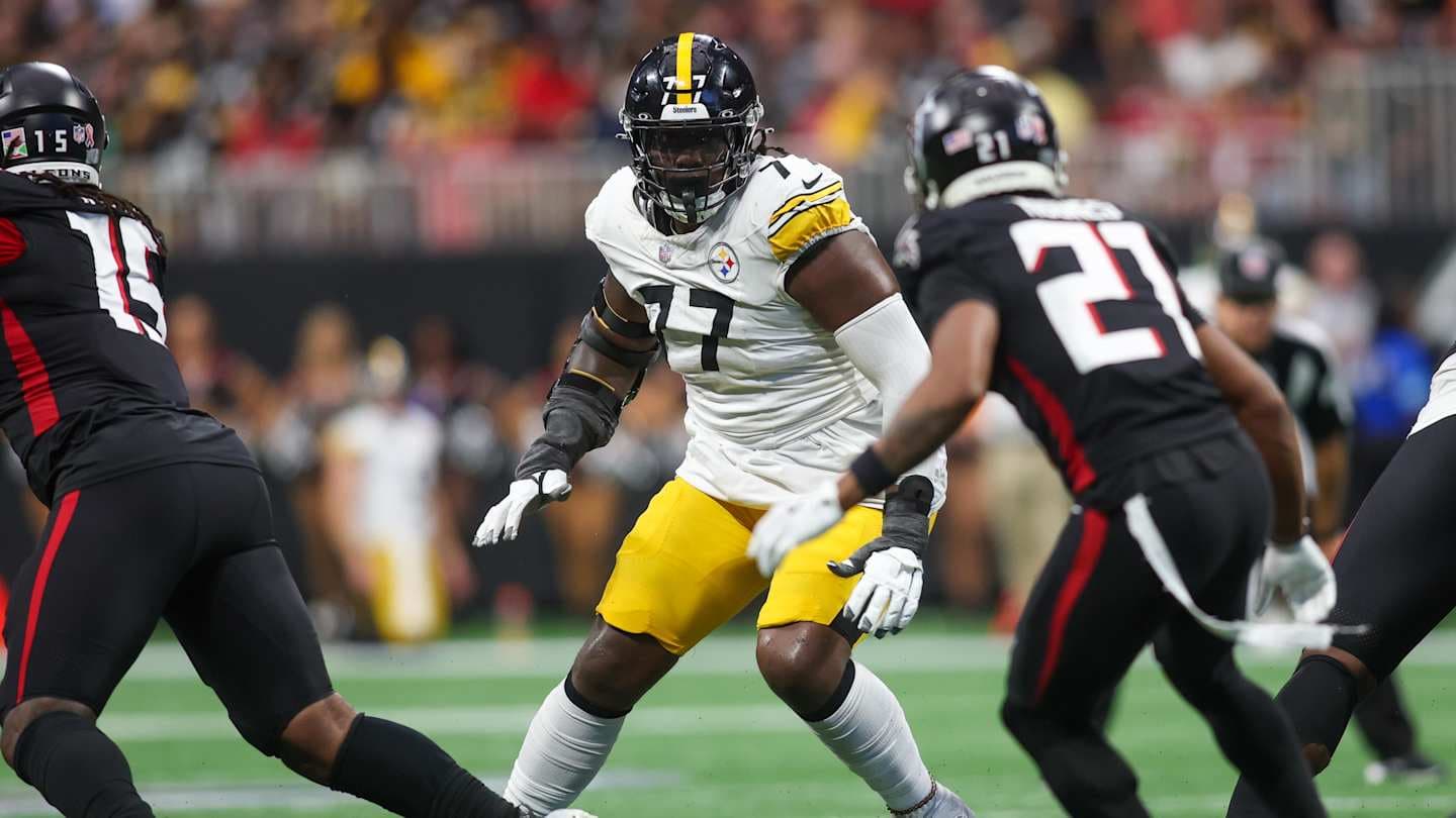 Injured Steelers Tackle Broderick Jones Cleared to Practice, Eyeing Left Tackle Role