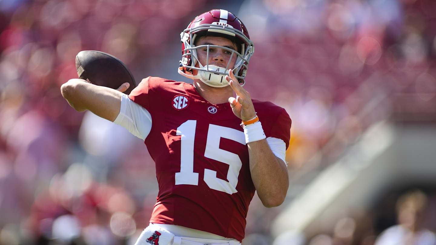 Alabama QB Turns to Saban for Advice Before First Start