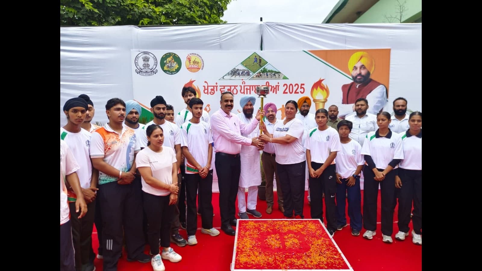 Torch Relay Kicks Off Punjab's Biggest Sports Festival