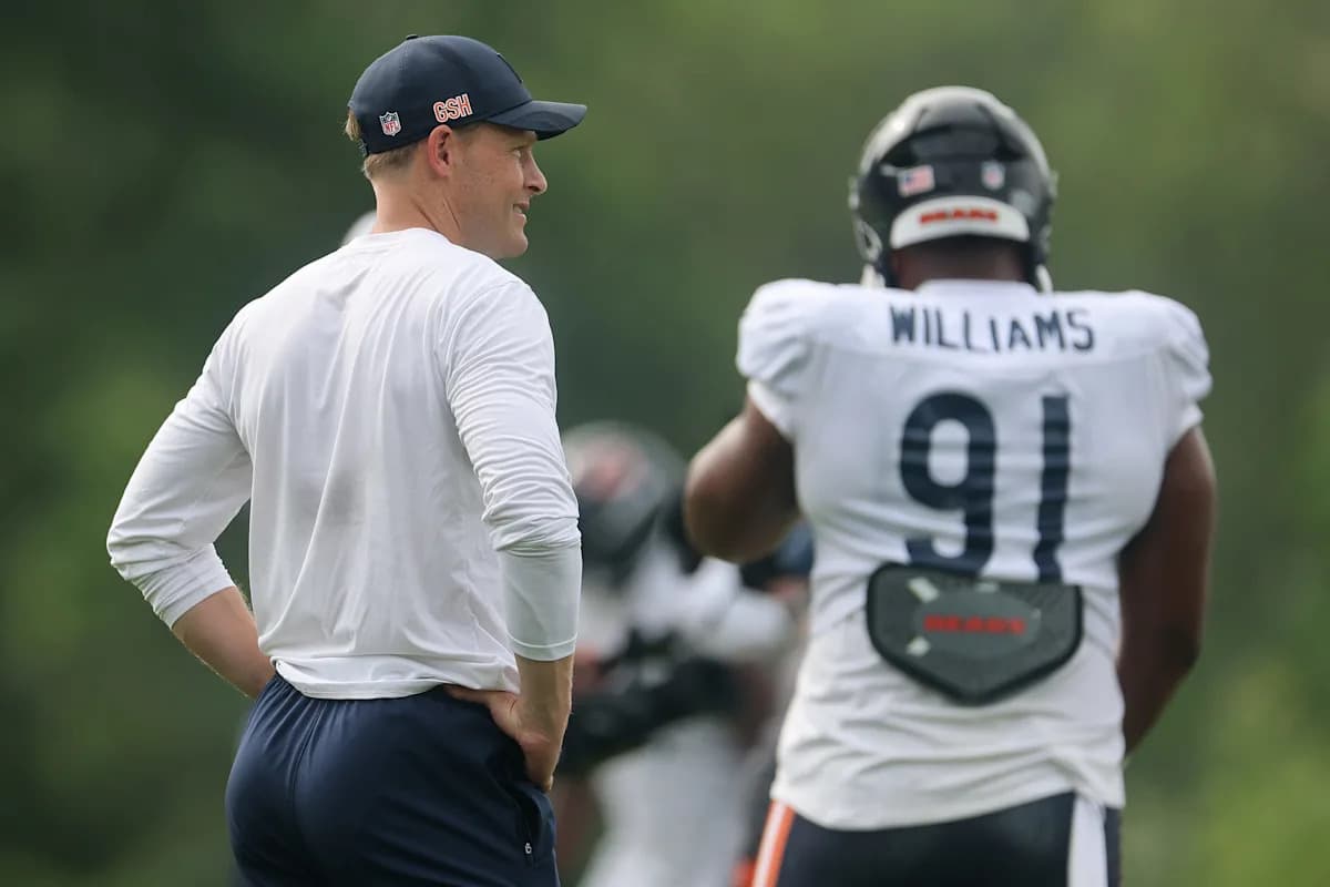 Bears Shake Up Practice with Offense-Defense Switcheroo