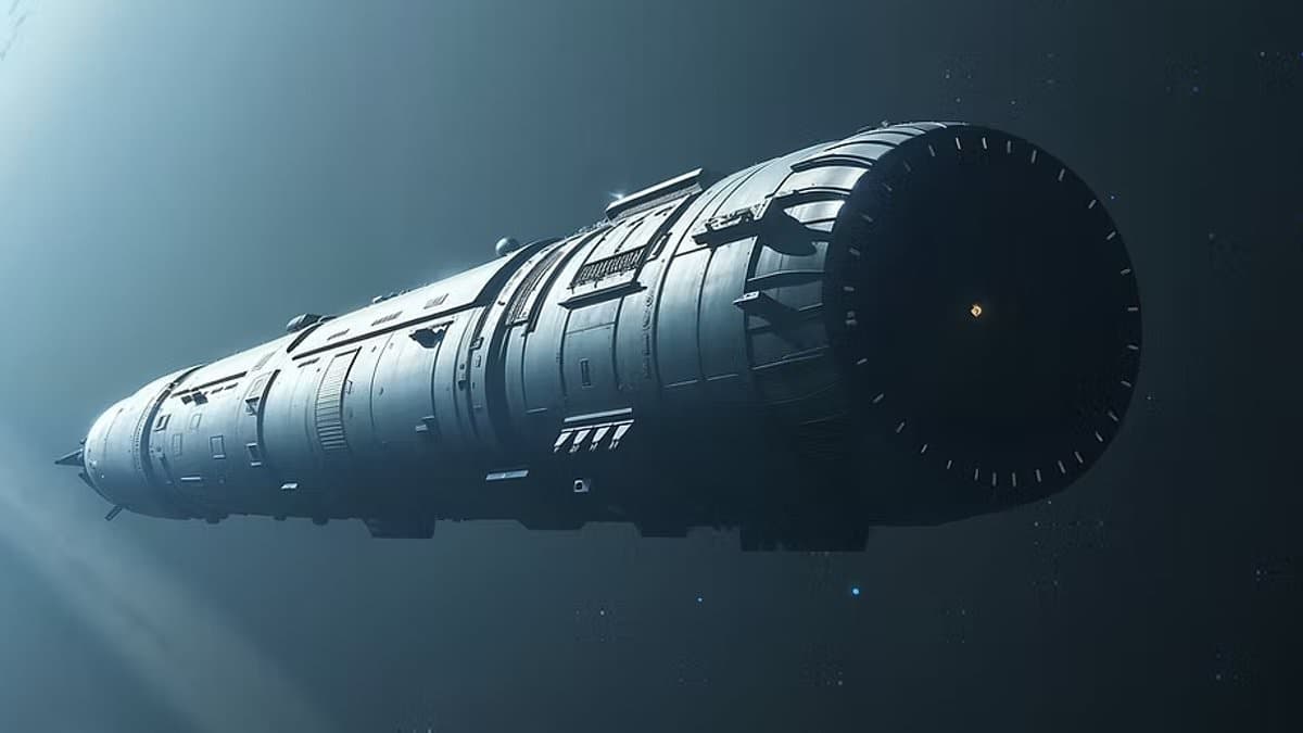 Futuristic Starship Designed for 250-Year Journey to Alpha Centauri